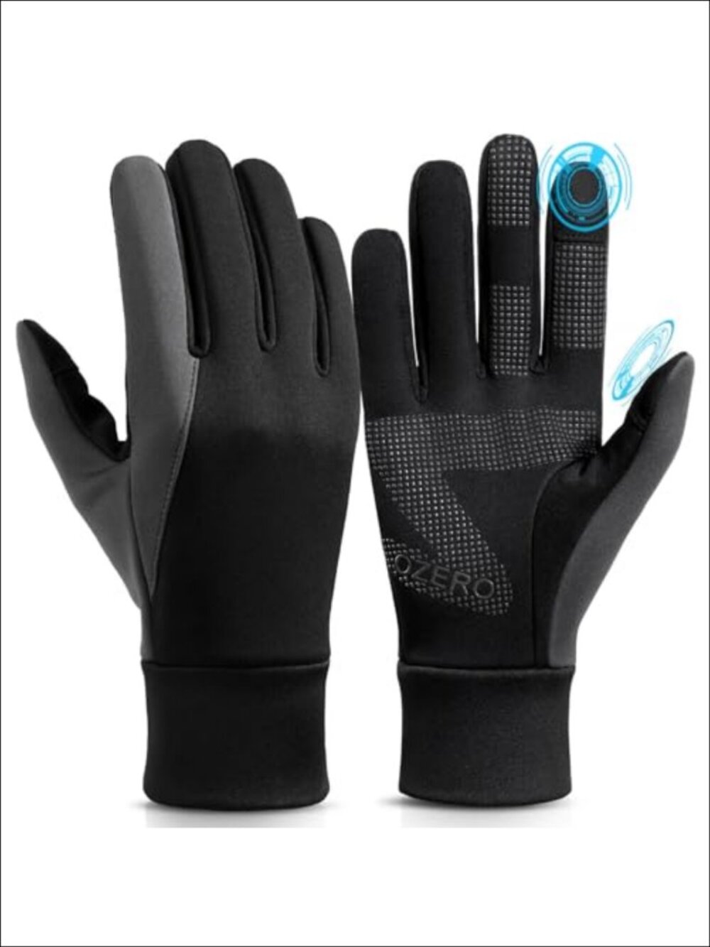 Mens Winter Gloves Thin Warm Touchscreen Running Cycling Windproof